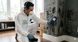 professional mould removal technician